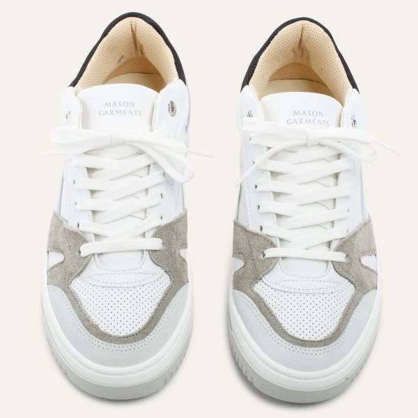 Mason Garments Matera 14A Sneaker Wit/Grijs