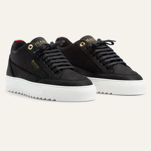 Mason Garments Tia Nabuk 1C Sneaker Zwart