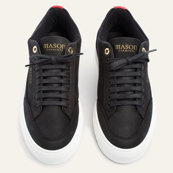 Mason Garments Tia Nabuk 1C Sneaker Zwart