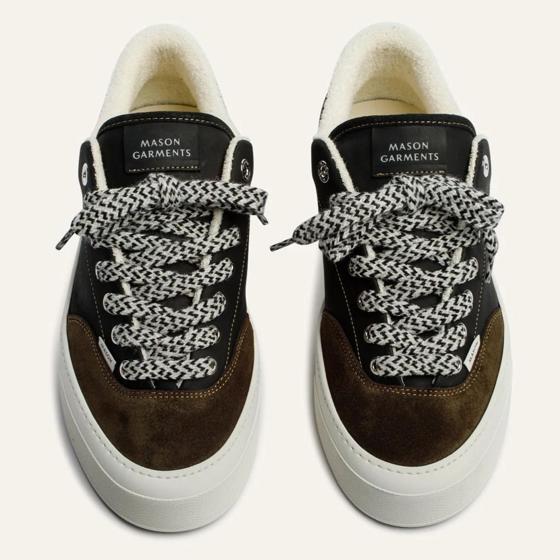 Mason Garments Atlantis Originale 21D Sneaker Zwart/Donker Groen