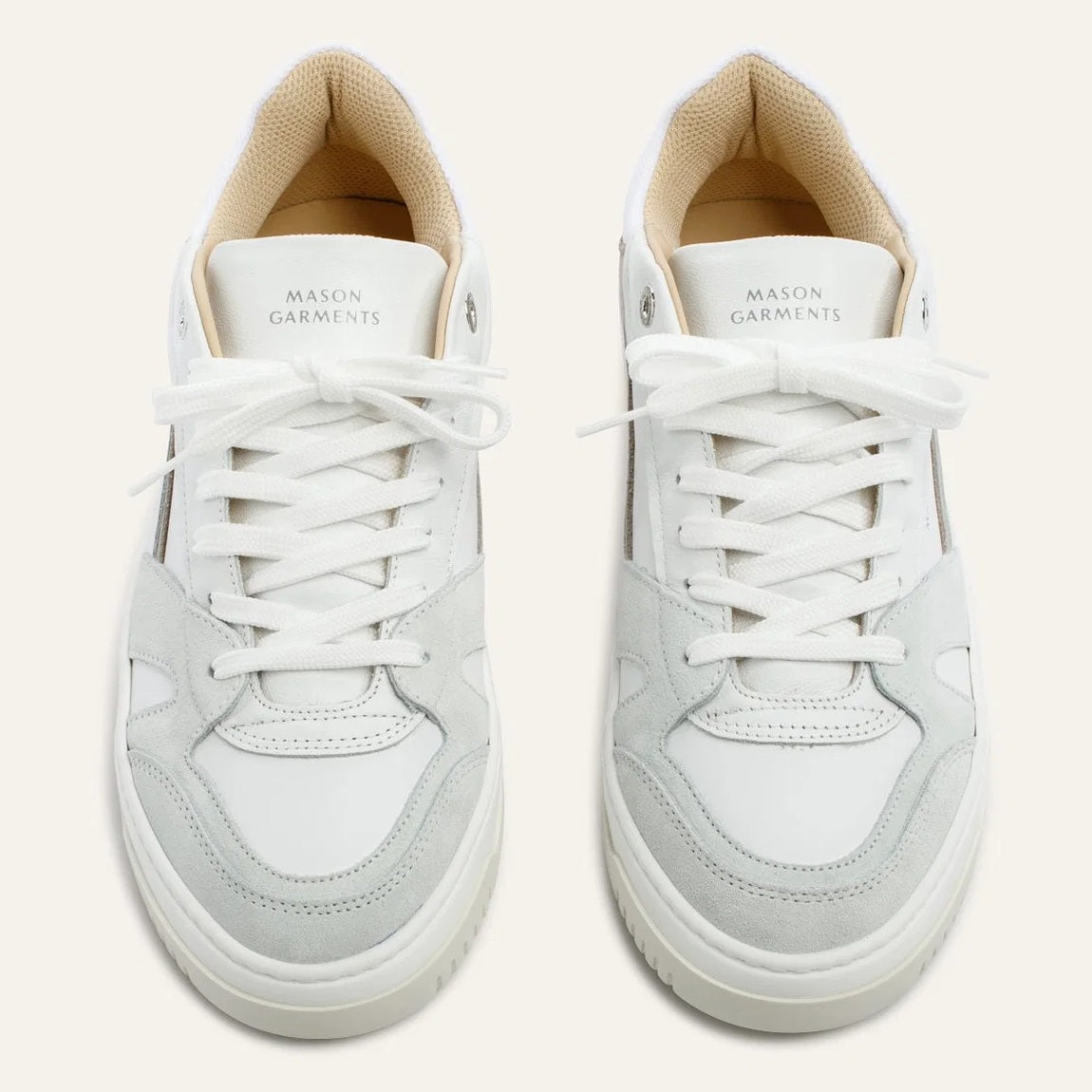 Mason Garments Matera Originale 12A Sneaker Wit/Grijs/Beige