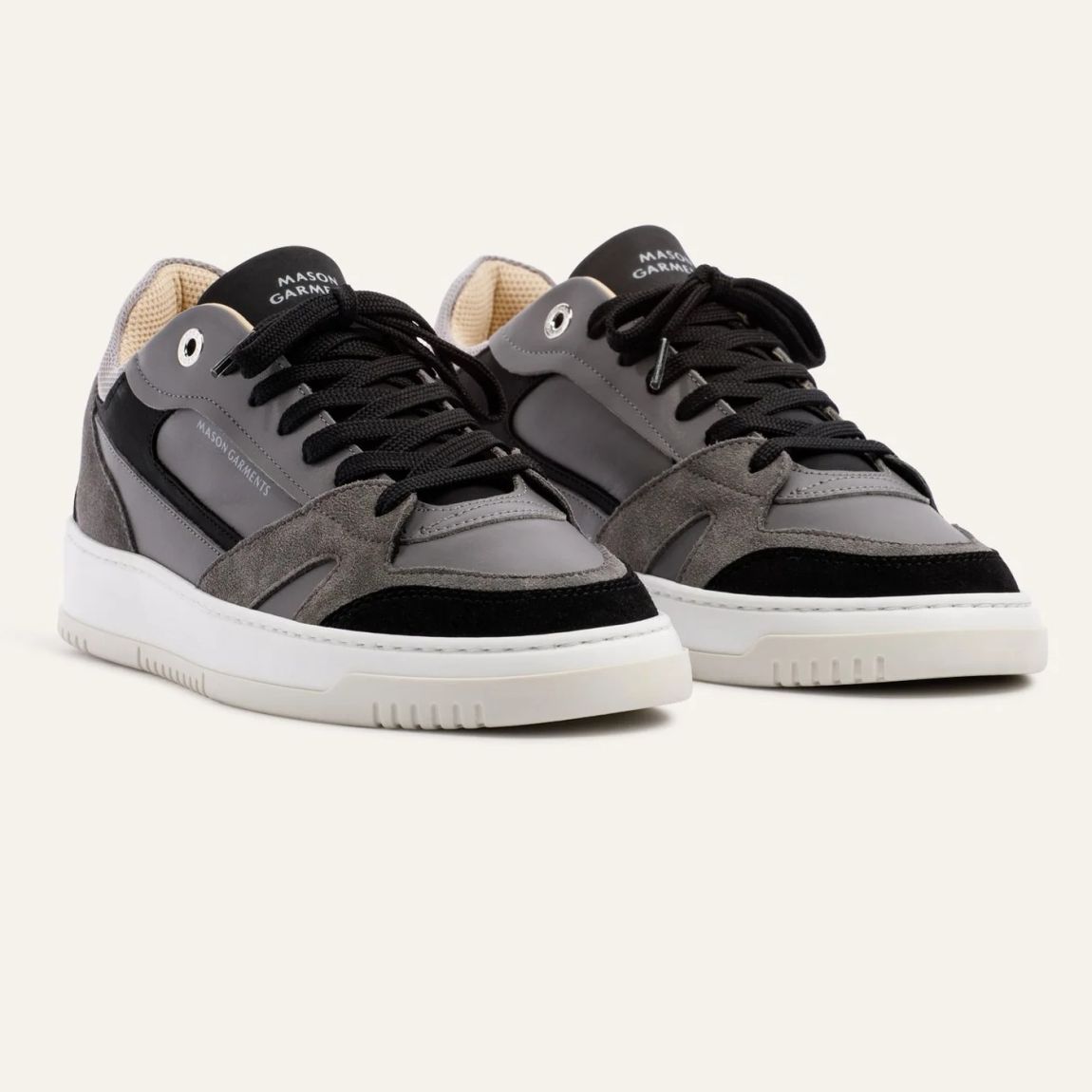 Mason Garments Matera Originale 12B Sneaker Grijs/Zwart