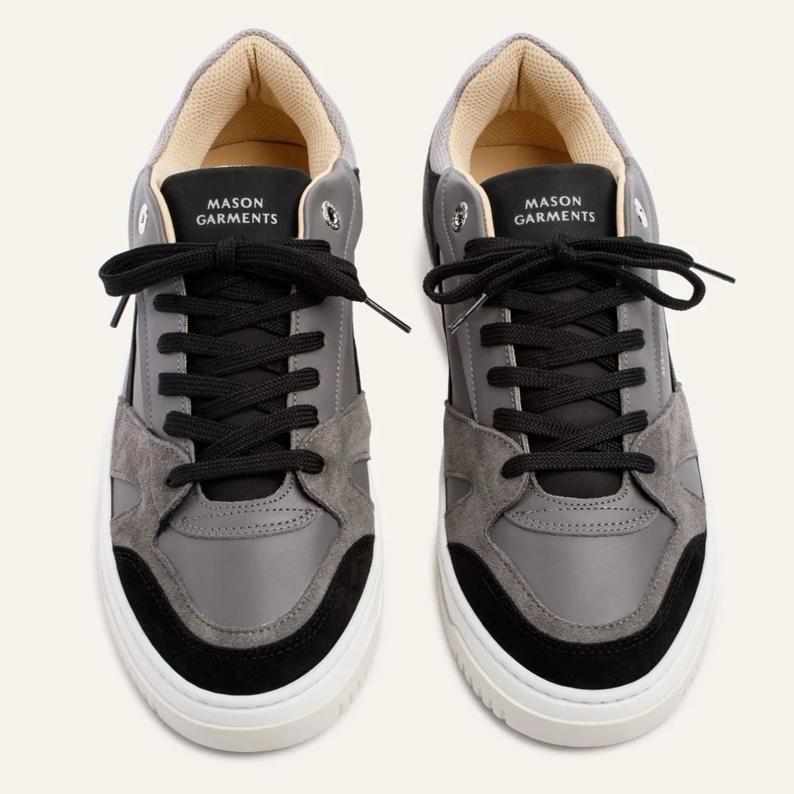 Mason Garments Matera Originale 12B Sneaker Grijs/Zwart