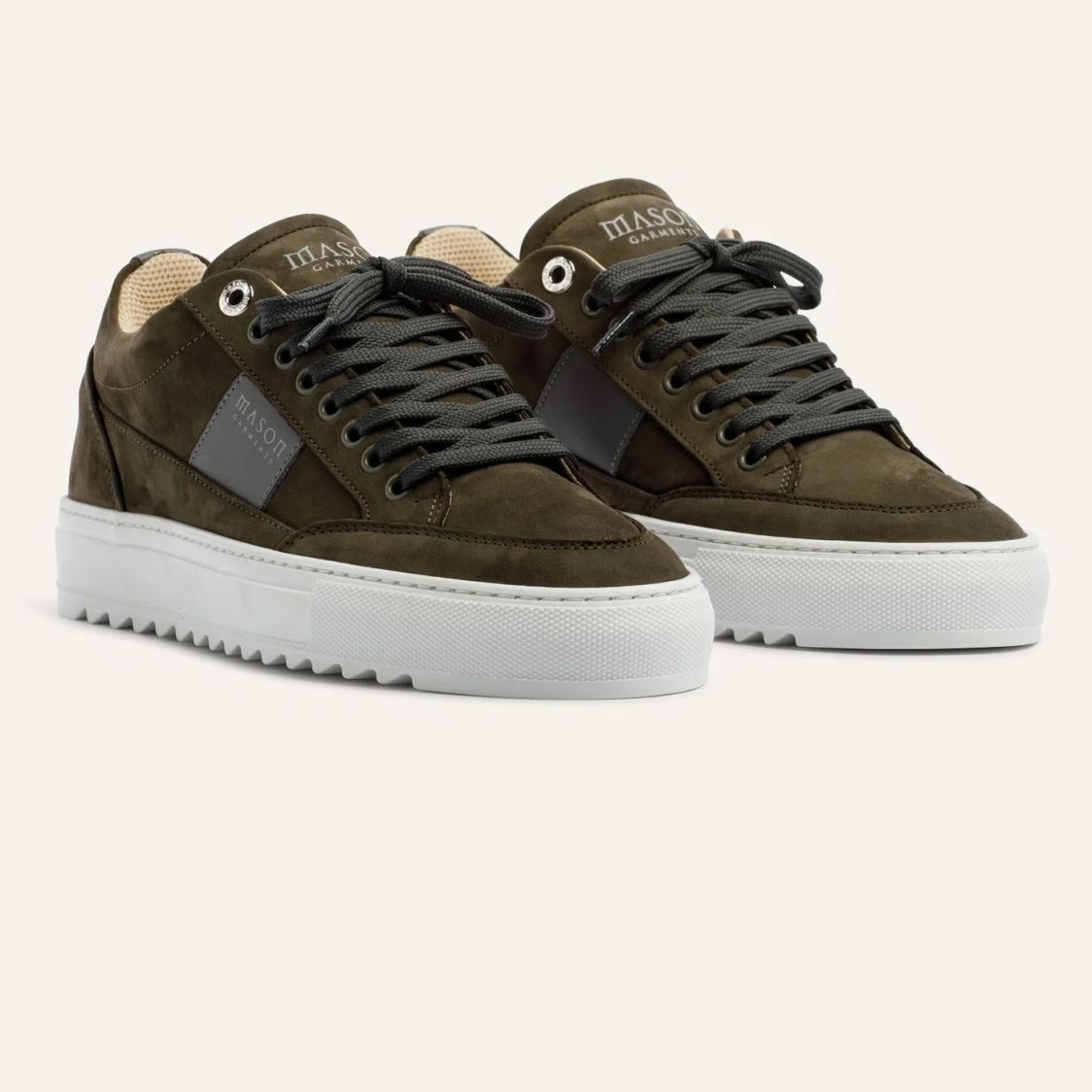 Mason Garments Tia Mescolanza 6E Sneaker Donker groen