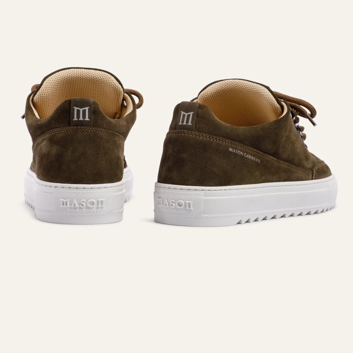 Mason Garments Torino Colorato 15D Sneaker Donker Groen