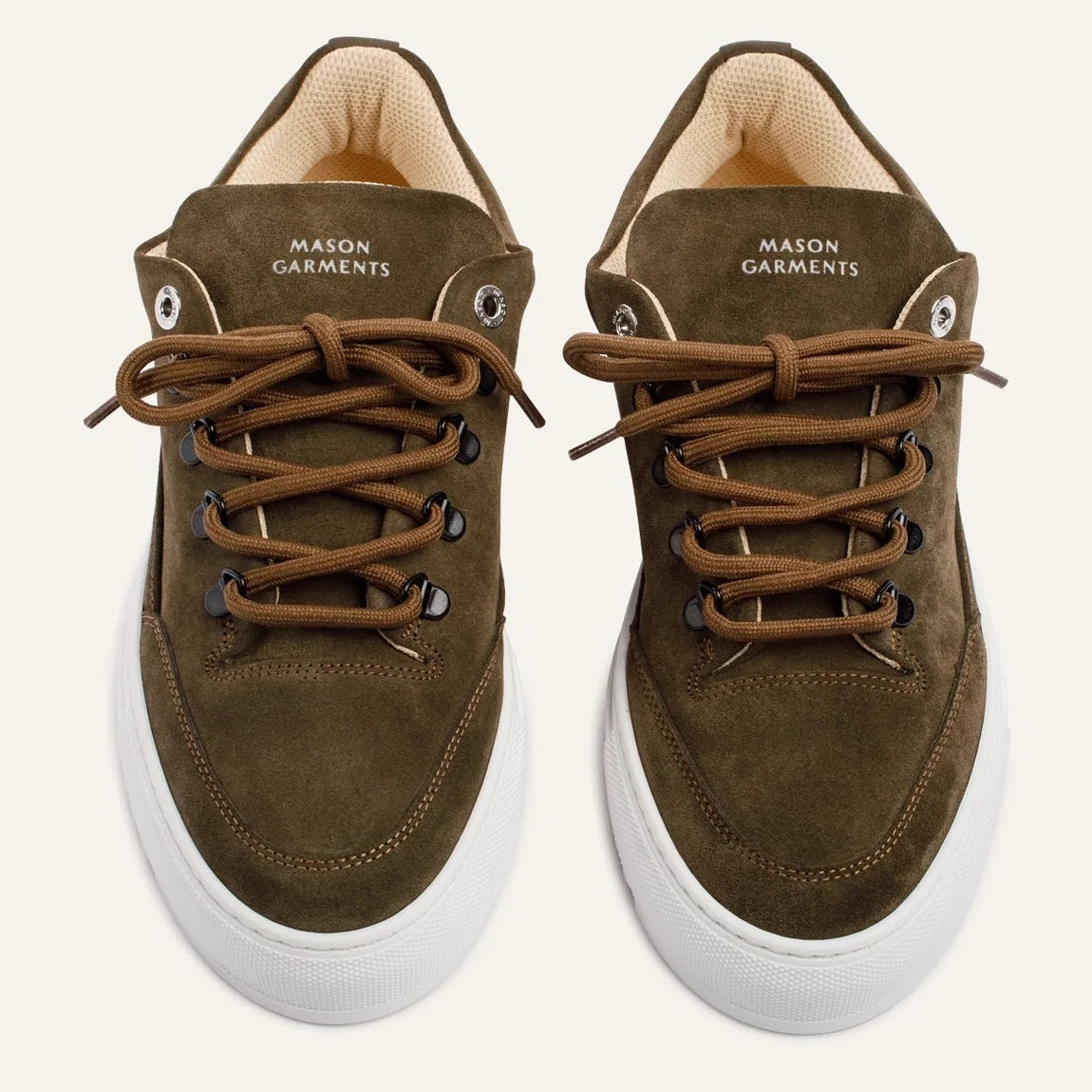 Mason Garments Torino Colorato 15D Sneaker Donker Groen
