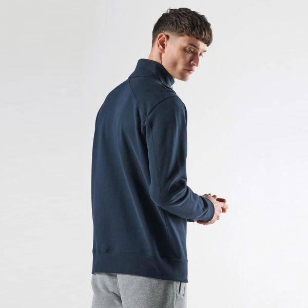 Ma.strum Edge Quarter Zip Sweater Navy