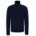 Ma.strum Edge Quarter Zip Sweater Navy