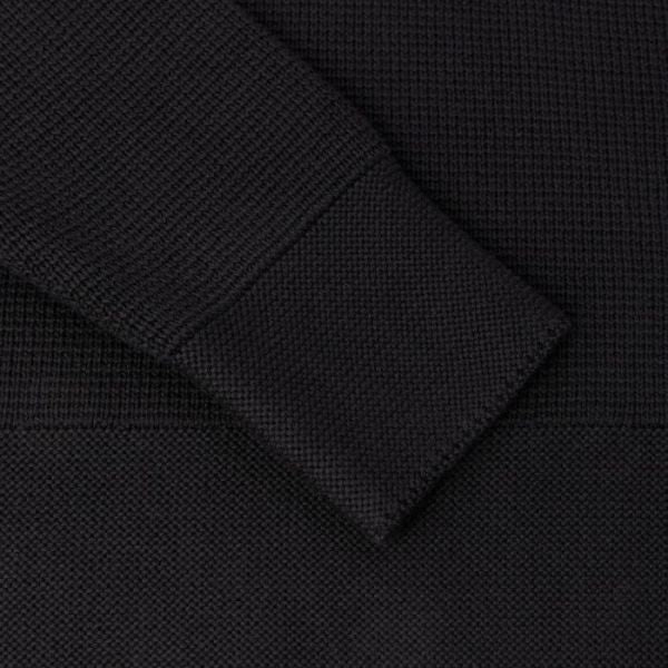 Ma.strum Milano Knitted Roll Neck Sweater Zwart