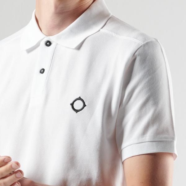 Ma.strum Pique Polo Wit