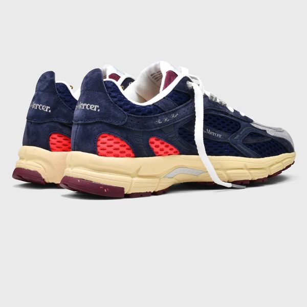 Mercer Amsterdam The Re-Run Suede 2000 Sneaker Navy