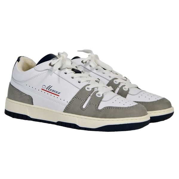 mercer amsterdam the brooklyn sneaker wit grijs