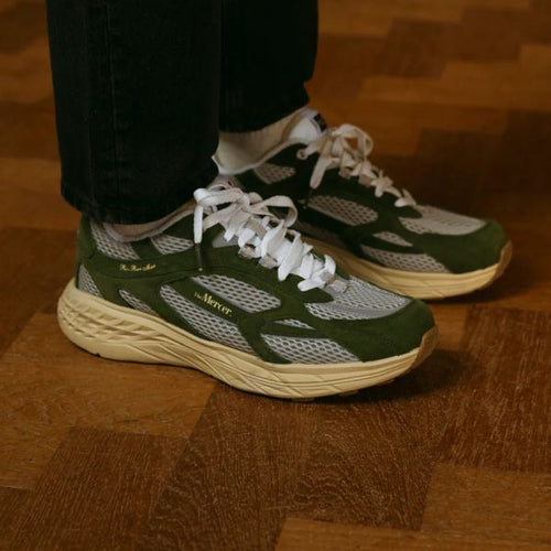 Mercer Amsterdam The Re-Run MAX Americana Sneaker Donker Groen