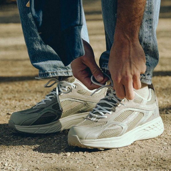 Mercer Amsterdam The Re-Run MAX Suede Sneaker Bruin