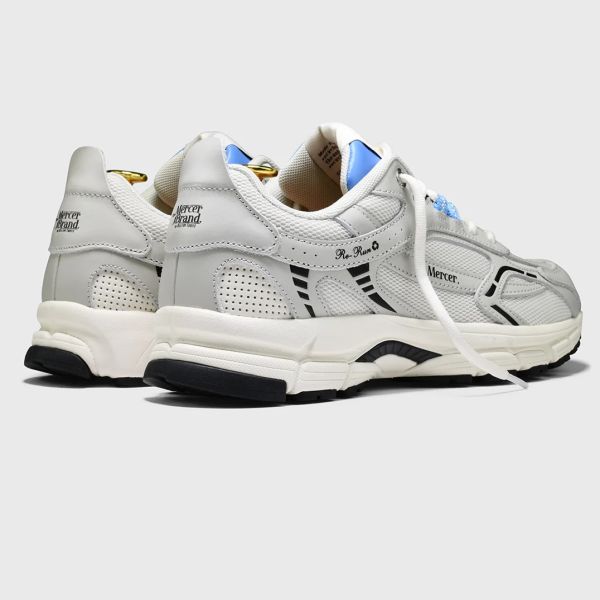 Mercer Amsterdam The Re-Run Nappa Sneaker Grijs/Blauw