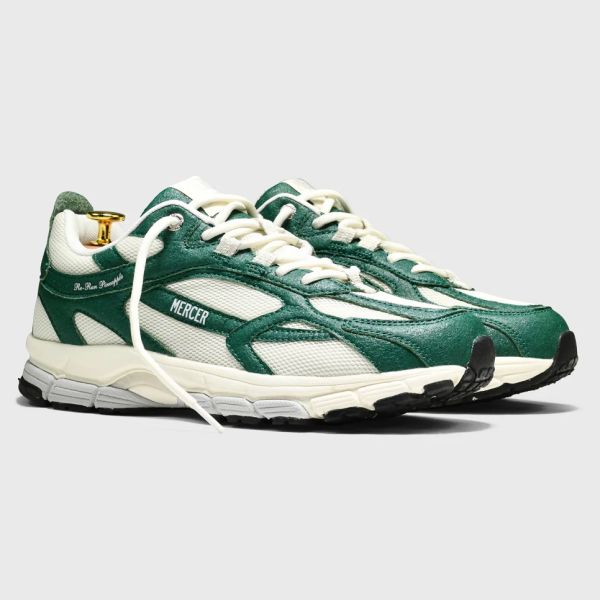 Mercer Amsterdam The Re-Run Pineapple 2.0 Sneaker Groen/Wit
