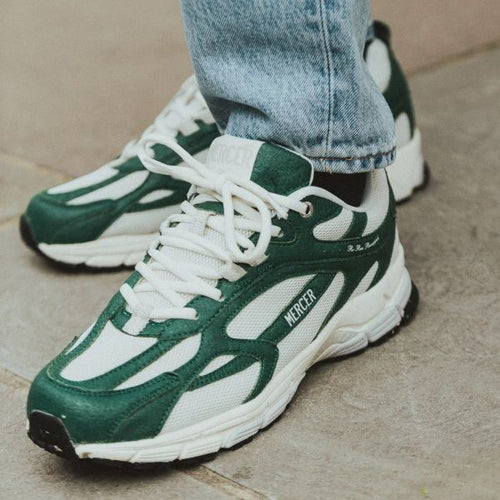 Mercer Amsterdam The Re-Run Pineapple 2.0 Sneaker Groen/Wit