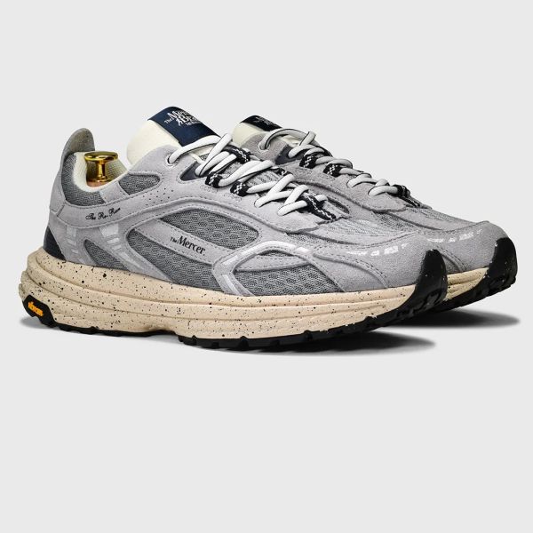 Mercer Amsterdam The Re-Run Vibram Sneaker Grijs/Navy