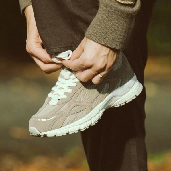 Mercer Amsterdam The Re-Run Vintage Premium Sneaker Bruin