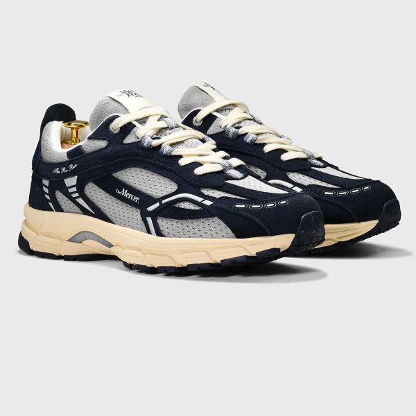 Mercer Amsterdam The Re-Run Vintage Sneaker Navy