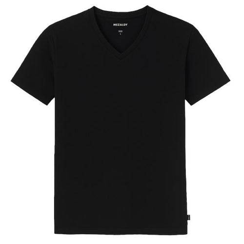 Mezaldy V-Neck T-shirt Zwart