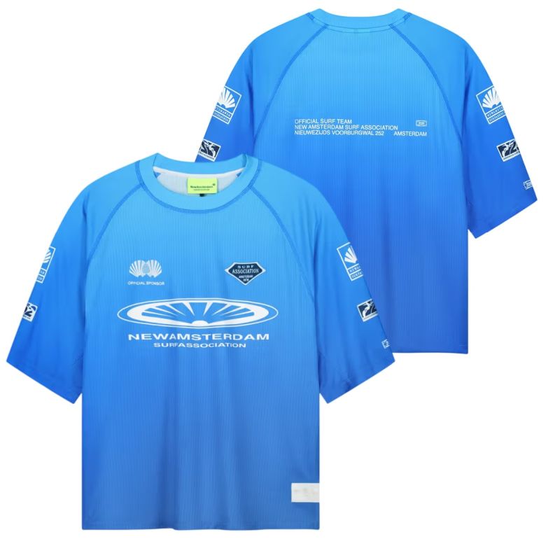 New Amsterdam Surf Association Competition Jersey Blauw