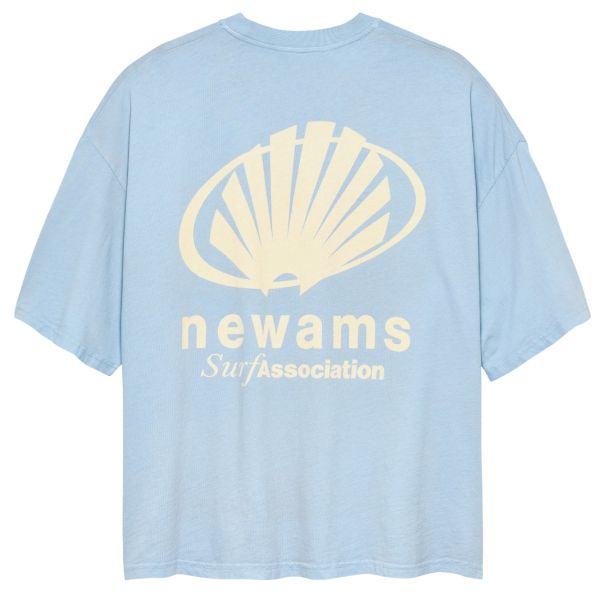 New Amsterdam Surf Association Corporate Logo T-shirt Licht Blauw