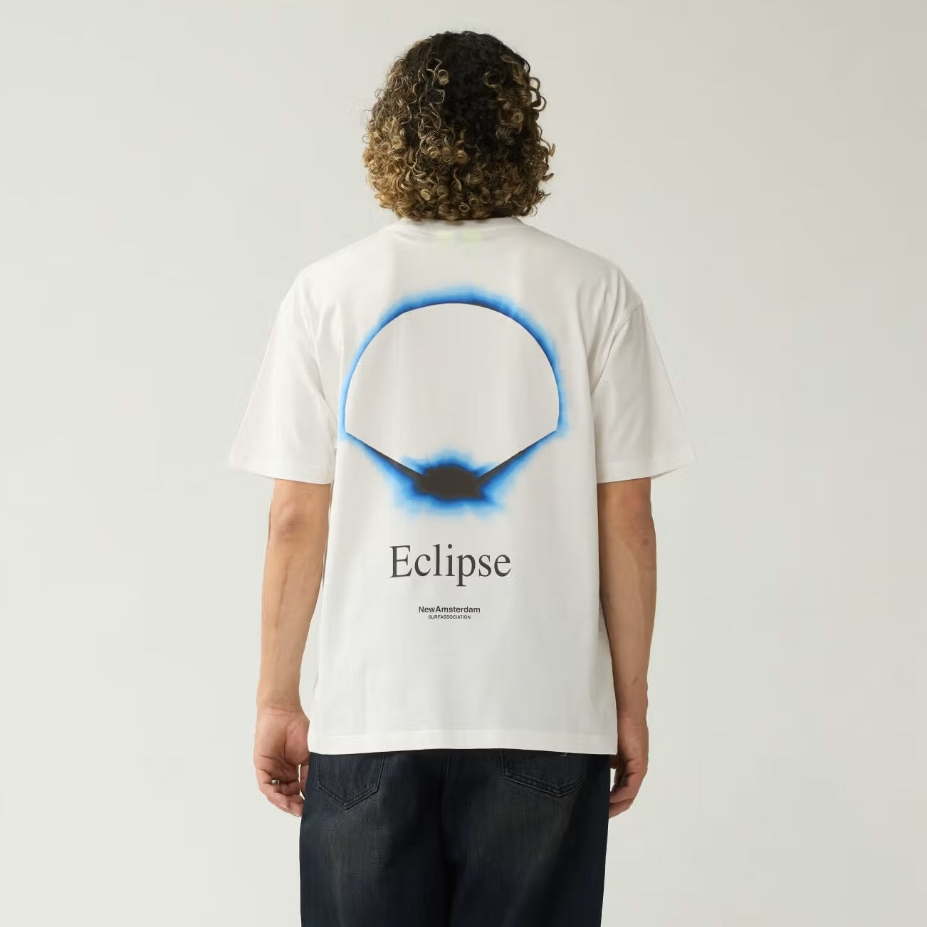 New Amsterdam Surf Association Eclipse T-shirt Wit