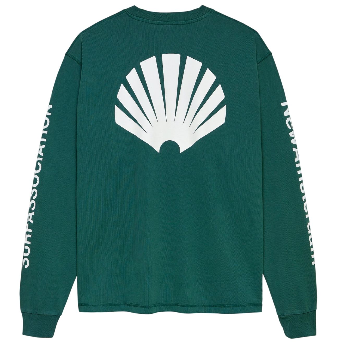 New Amsterdam Surf Association Logo Longsleeve T-shirt Donker Groen