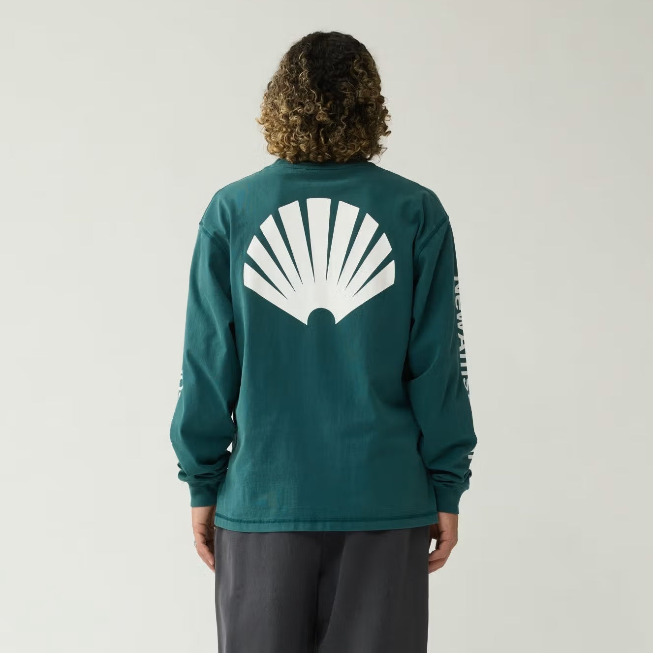New Amsterdam Surf Association Logo Longsleeve T-shirt Donker Groen