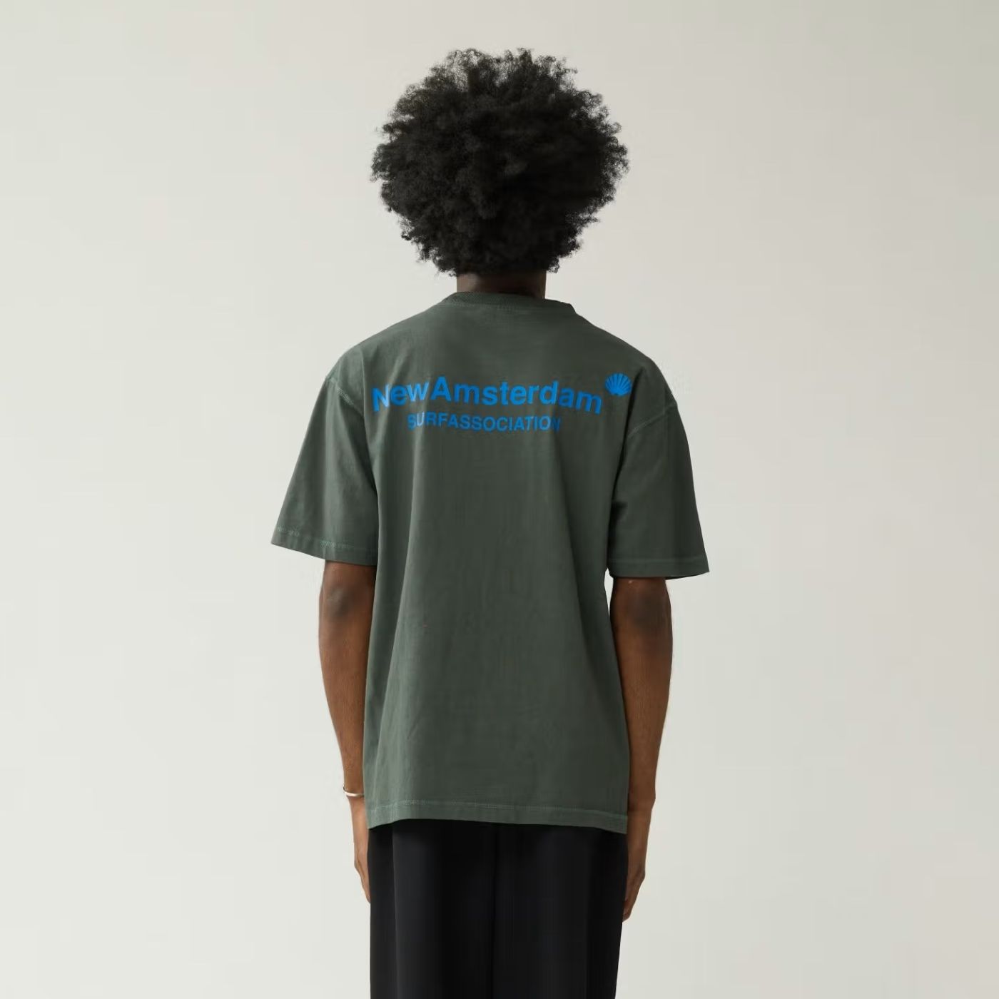 New Amsterdam Surf Association Logo T-shirt Donker Groen