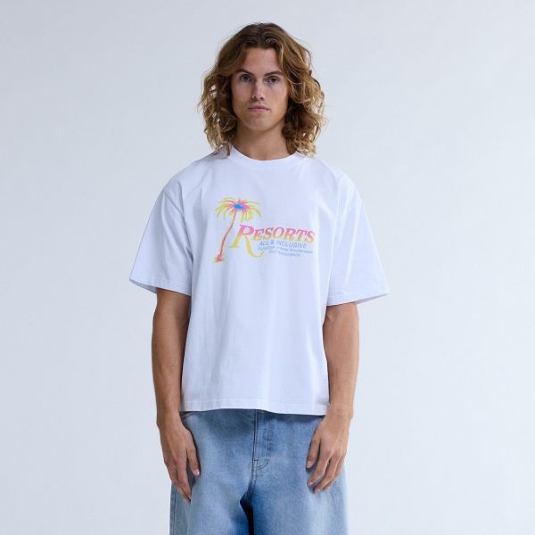 New Amsterdam Surf Association Resorts T-shirt Wit