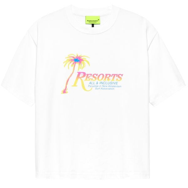New Amsterdam Surf Association Resorts T-shirt Wit