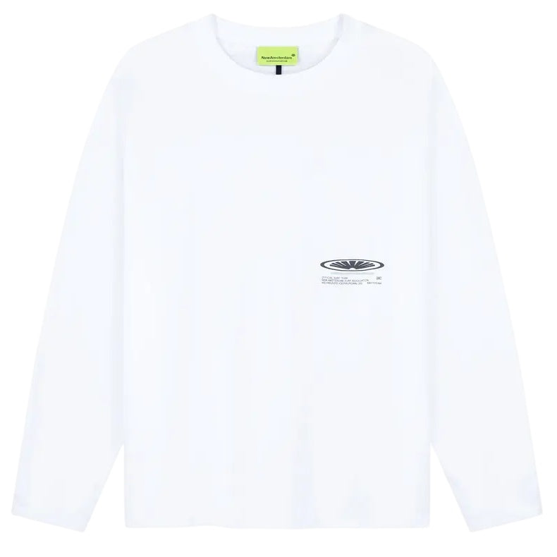 New Amsterdam Surf Association Shaper Longsleeve T-shirt Wit