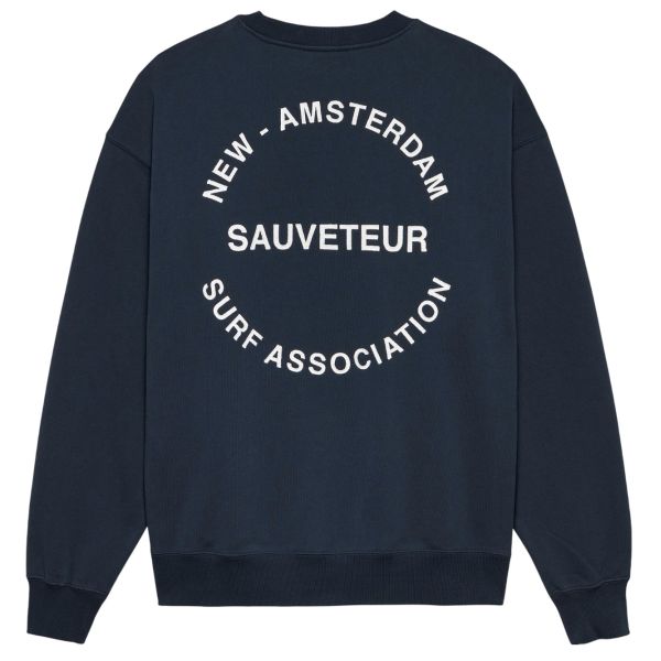 New Amsterdam Surf Association Surf Rescue Sweater Navy
