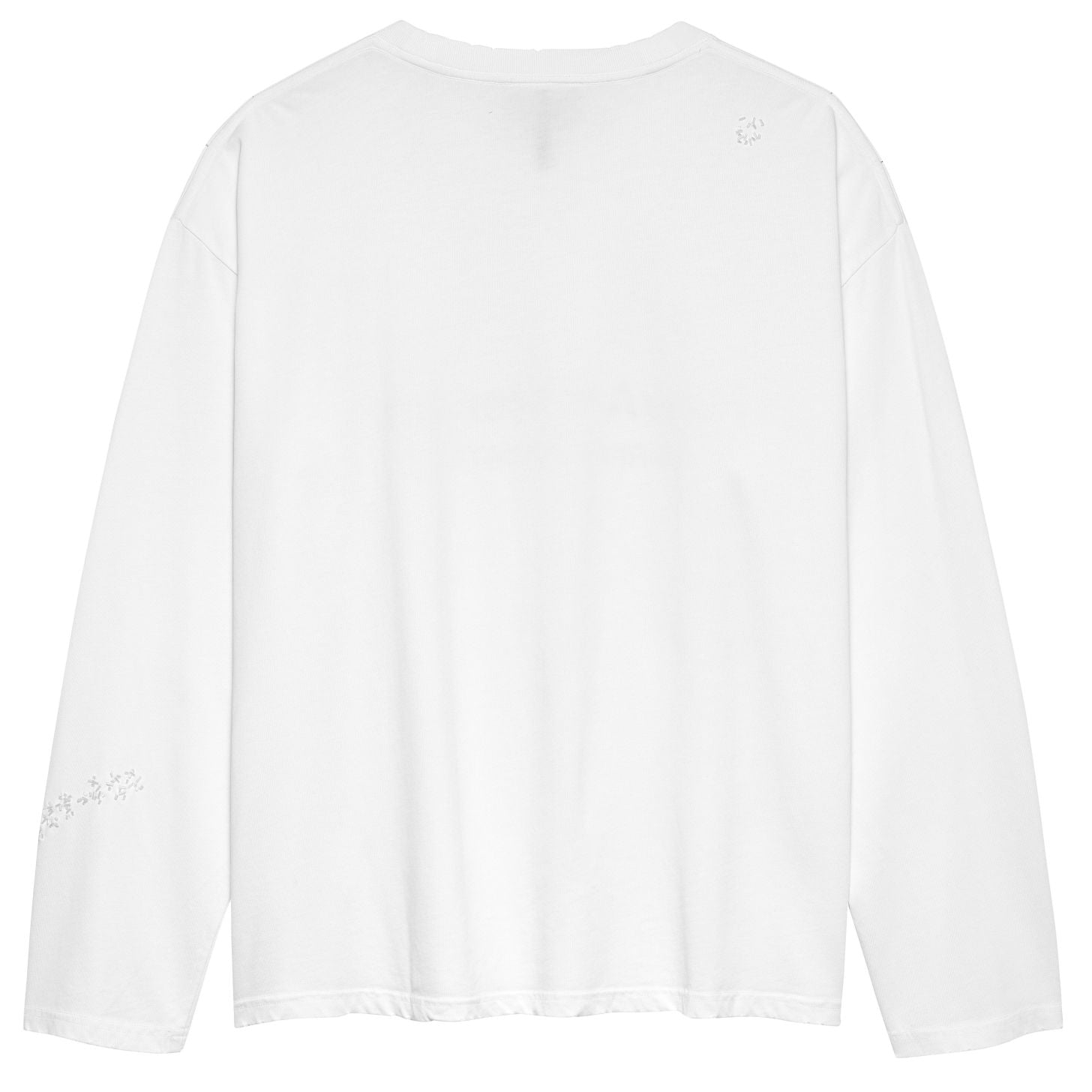 New Amsterdam Surf Association Worked Logo Longsleeve T-shirt Wit