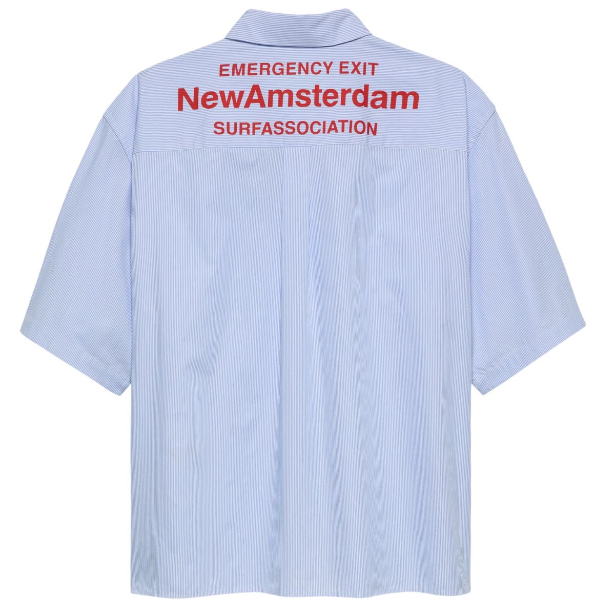 New Amsterdam Surf Association Beach Overhemd Blauw