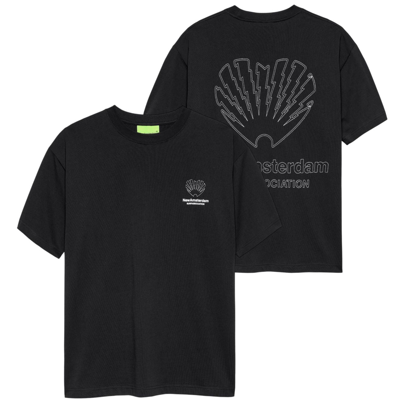 New Amsterdam Surf Association CPR T-shirt Zwart