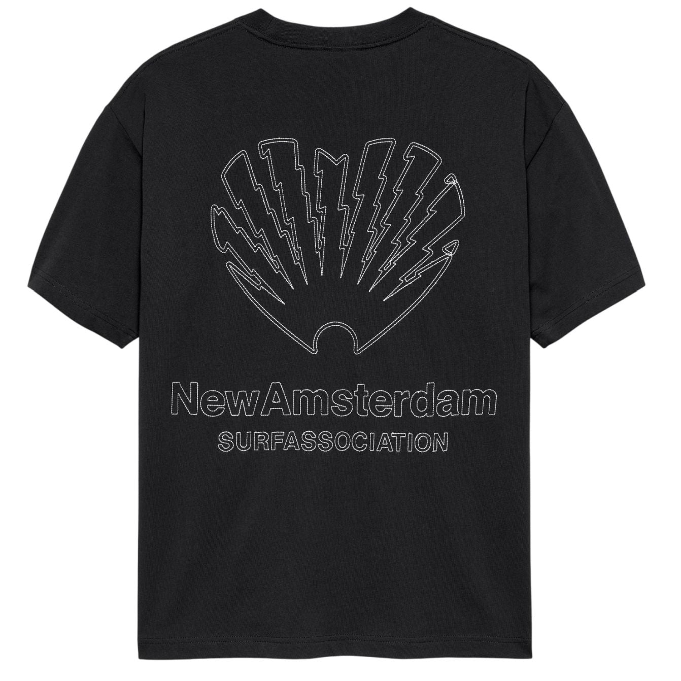 New Amsterdam Surf Association CPR T-shirt Zwart