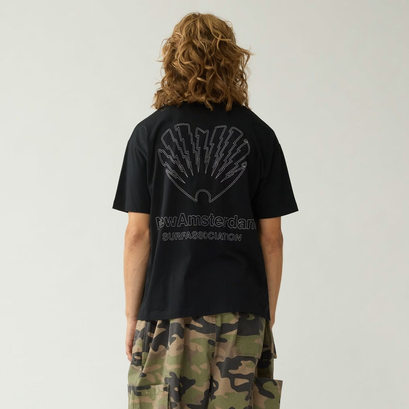 New Amsterdam Surf Association CPR T-shirt Zwart