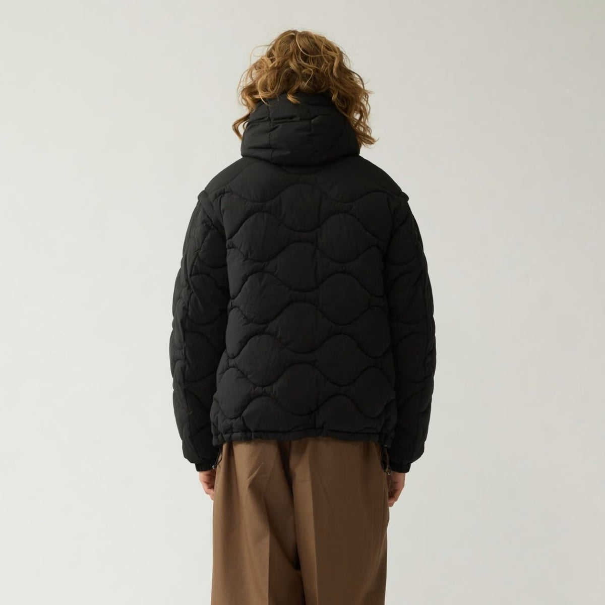 New Amsterdam Surf Association Detachable Jas Zwart