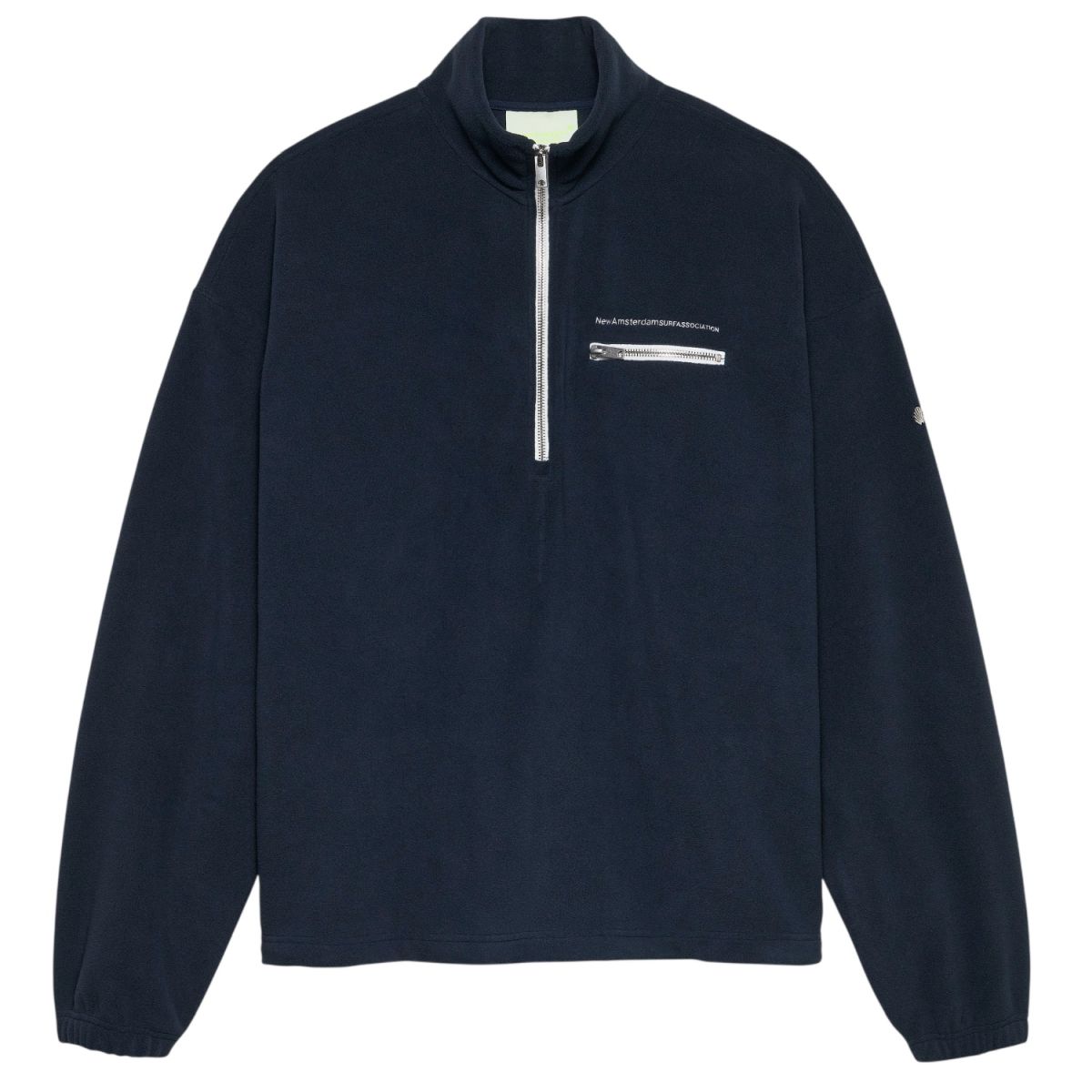 New Amsterdam Surf Association Fleece Half Zip Sweater Navy