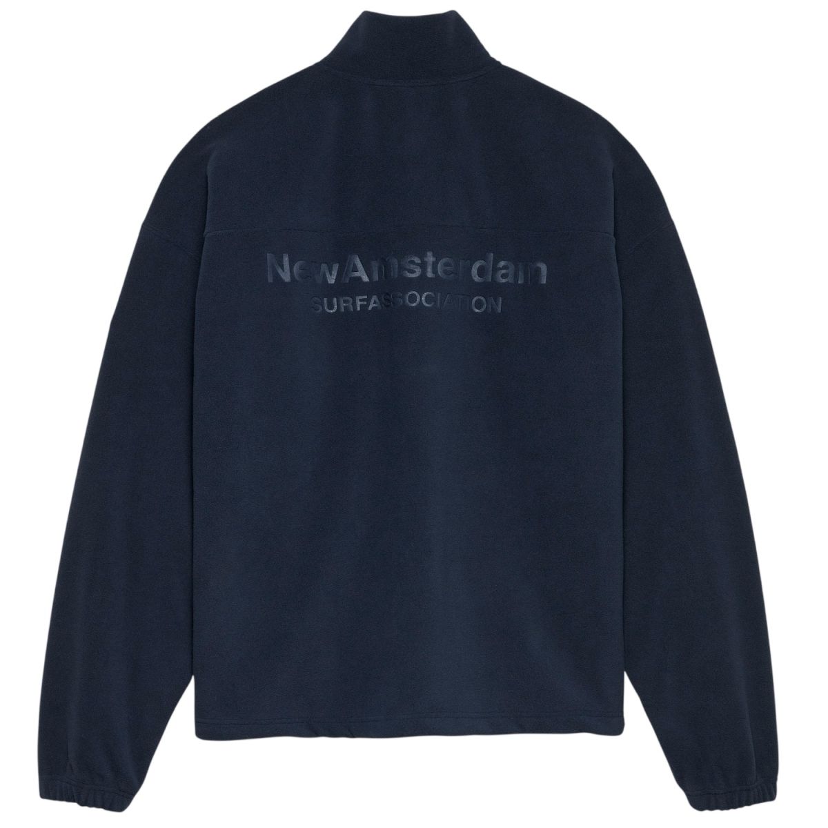 New Amsterdam Surf Association Fleece Half Zip Sweater Navy
