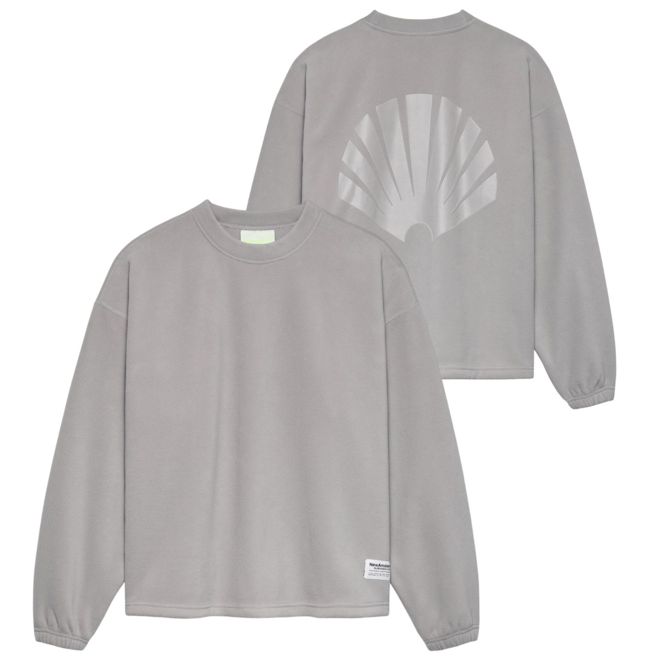 New Amsterdam Surf Association Fleece Sweater Grijs