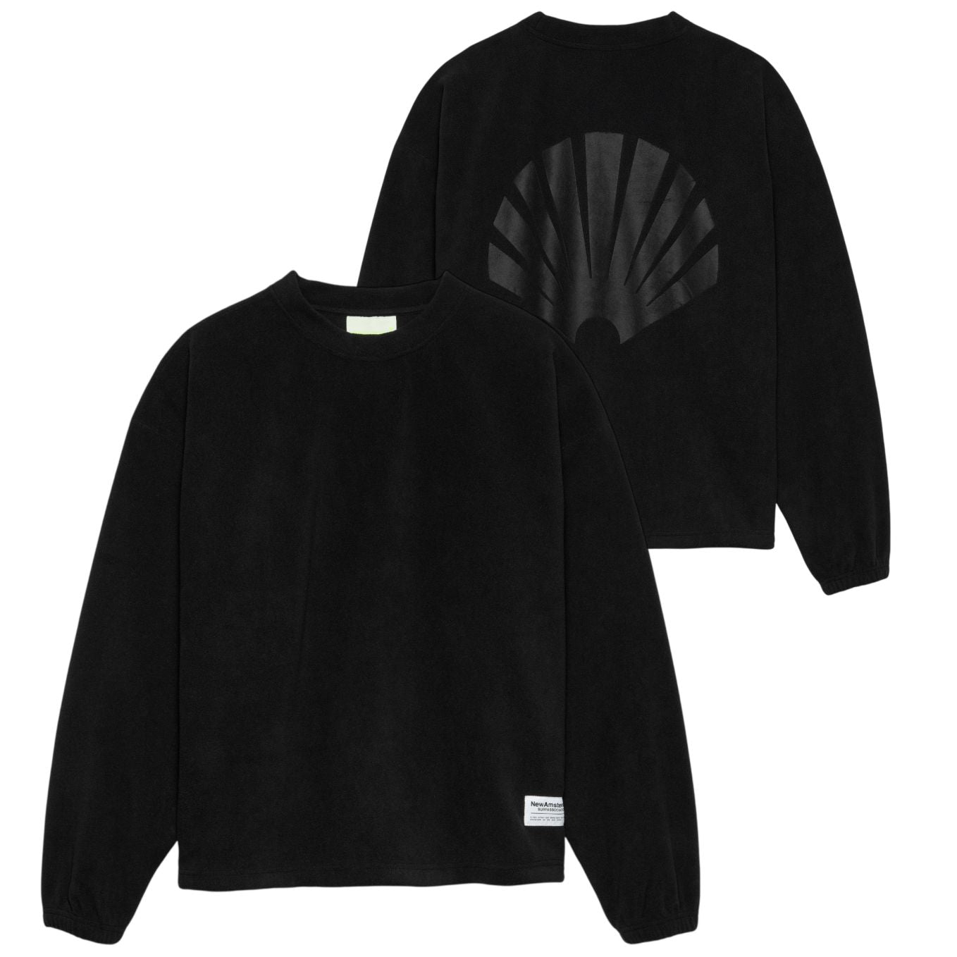 New Amsterdam Surf Association Fleece Sweater Zwart