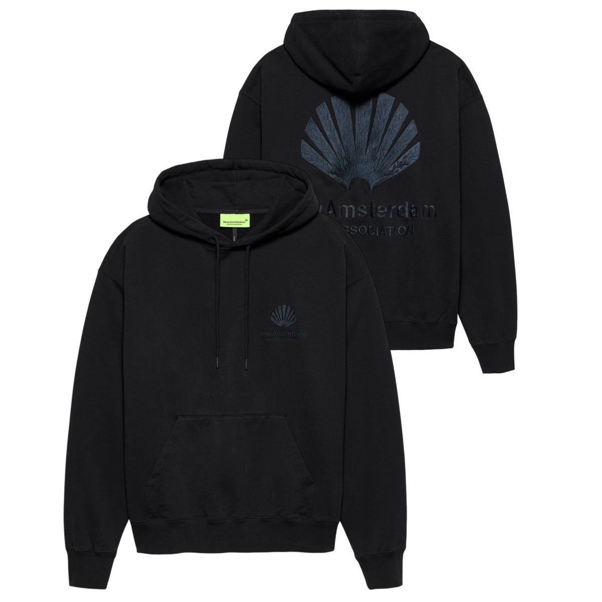 New Amsterdam Surf Association Logo Hoodie Zwart