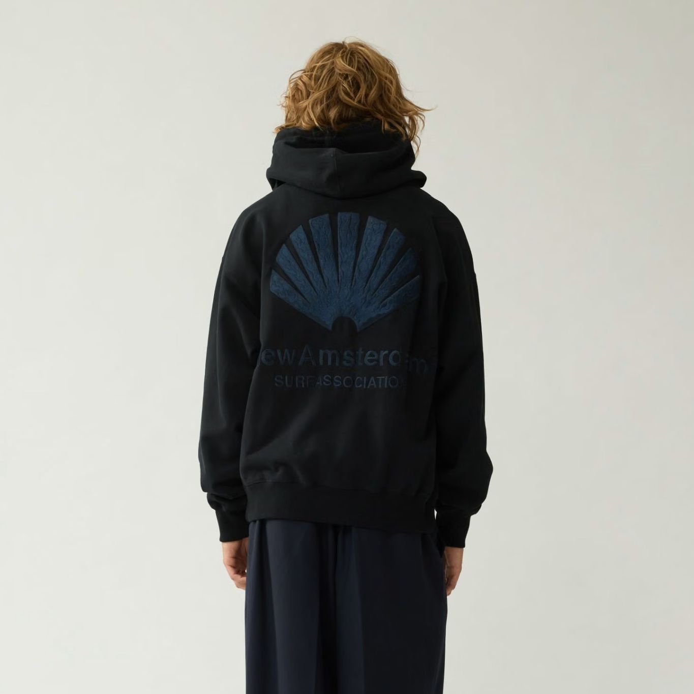 New Amsterdam Surf Association Logo Hoodie Zwart