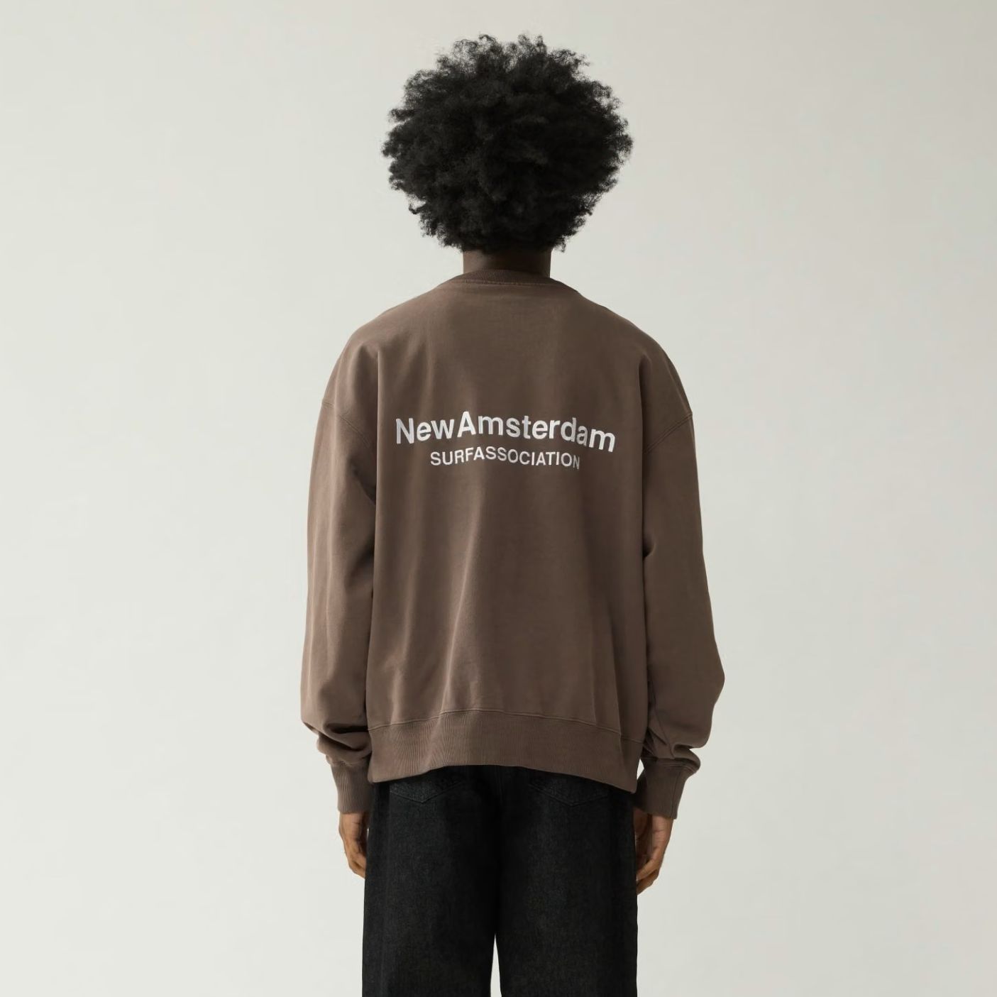 New Amsterdam Surf Association Logo Sweater Bruin