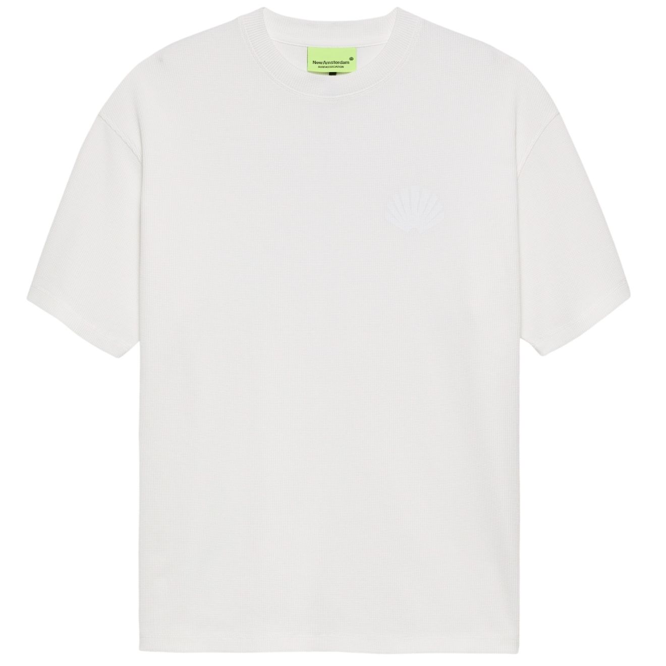 New Amsterdam Surf Association Logo Waffle T-shirt Wit