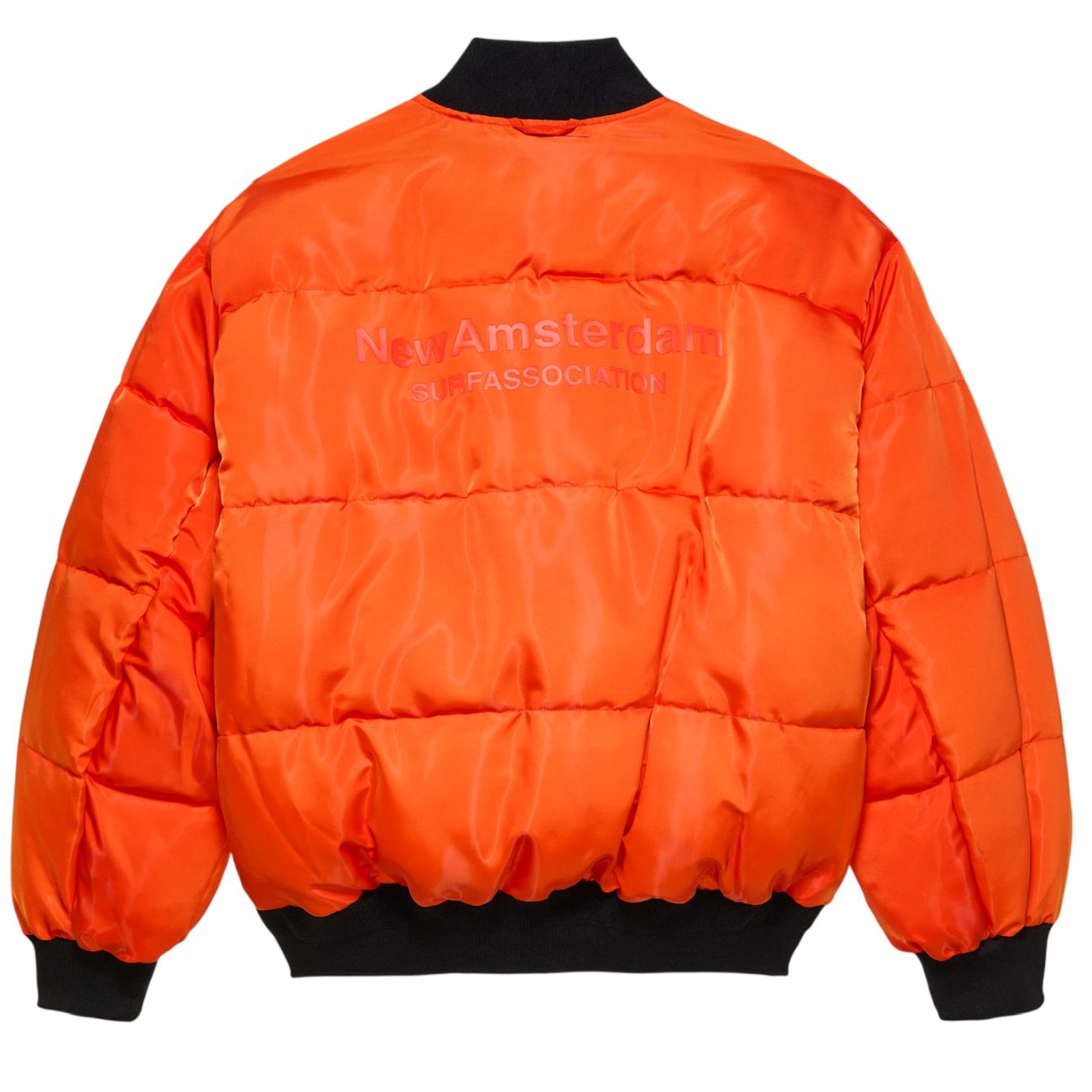 New Amsterdam Surf Association Reversible Bomber Jack Donker Groen/Oranje